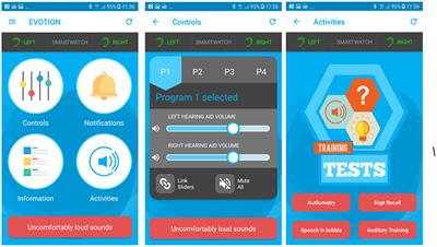 EHealth and Its Role in Supporting Audiological Rehabilitation: Patient Perspectives on Barriers and Facilitators of Using a Personal Hearing Support System With Mobile Application as Part of the EVOTION Study